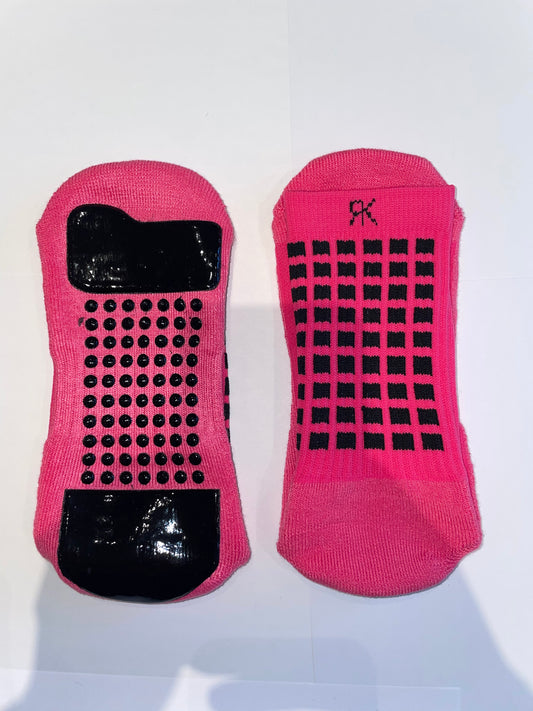Rose Red Womens Falke RU Trail Grip Socks – KJ Beckett – us.kjbeckett